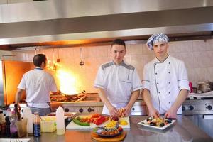 chef preparing food photo