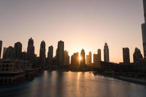 musical fountain in Dubai photo