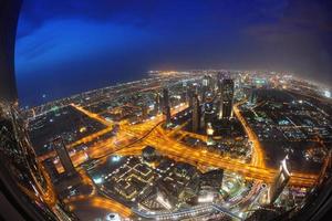 Dubai skyline view photo