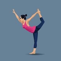 Yoga Icon Design vector