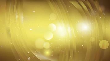 3d rendering abstract gold waves background and beautiful reflections vector