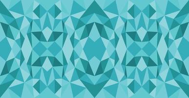 low poly banner with triangle shapes background vector