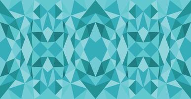 banner de baja poli con fondo de formas triangulares vector