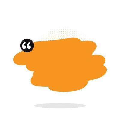 Quote box frame. Quote box icon. Texting quote box. Blank brush background. bubble box. bubble text box.