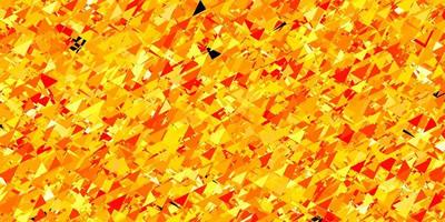 Light orange vector pattern with polygonal shapes.