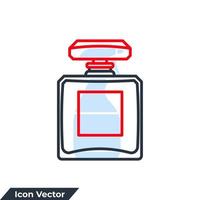 cologne spray icon logo vector illustration. Perfume symbol template for graphic and web design collection