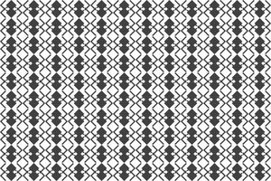 Simple tribal pattern in black and white vector