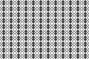 Simple tribal pattern in black and white vector