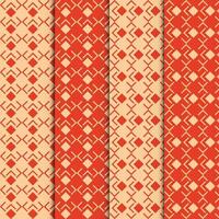 Simple tribal pattern vector