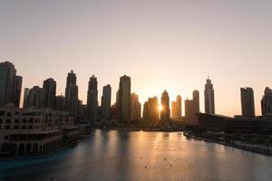 musical fountain in Dubai photo