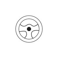 logotipo del icono del volante