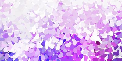 Light purple vector background with random forms.