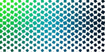 Light Blue, Green vector backdrop with rectangles.