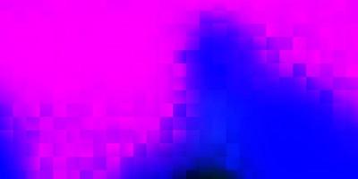 patrón de vector de color rosa oscuro, azul con rectángulos.
