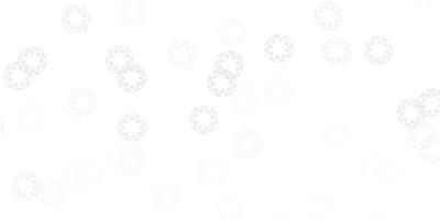 Light purple vector background with spots.