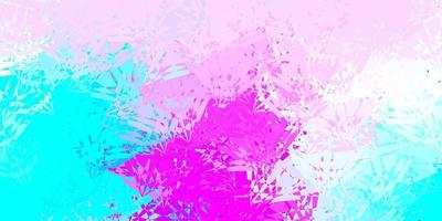 Dark Pink, Blue vector texture with random triangles.