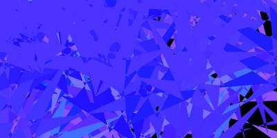 Light purple vector background with polygonal forms.