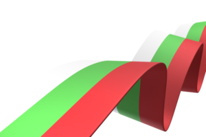 bulgarien flag design nationaler unabhängigkeitstag banner element transparenter hintergrund png