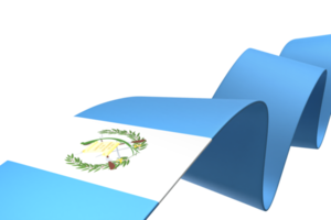 Guatemala flag design national independence day banner element transparent background png