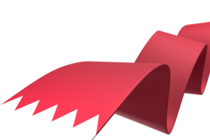 bahreïn drapeau conception fête de l'indépendance nationale élément de bannière fond transparent png
