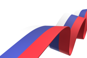 diseño de la bandera de rusia elemento de la bandera del día de la independencia nacional fondo transparente png
