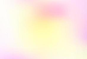 Light Pink, Yellow vector blurred background.