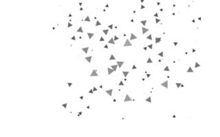 Light Silver, Gray vector backdrop with lines, triangles.