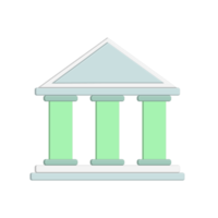 Bankgebäude-Symbol png