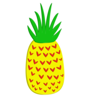 ananas frukt ikon png