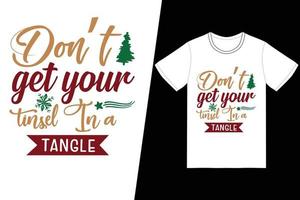 Christmas T-Shirt Design vector