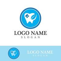 Dental logo template vector illustration