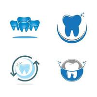 Dental logo template vector illustration