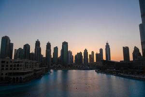 musical fountain in Dubai photo