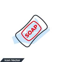 soap icon logo vector illustration. soap symbol template for graphic and web design collection