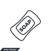 soap icon logo vector illustration. soap symbol template for graphic and web design collection