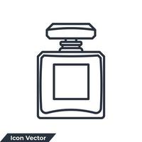 cologne spray icon logo vector illustration. Perfume symbol template for graphic and web design collection