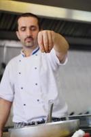 chef preparing food photo