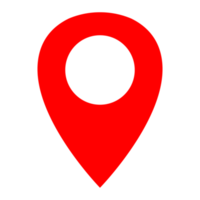 simple map location icon design png