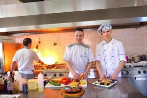 chef preparing food photo