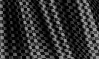 Checkered fabric wave grey shadow background texture vector