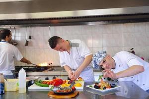 chef preparing food photo