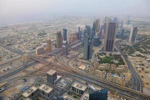 Dubai skyline view photo