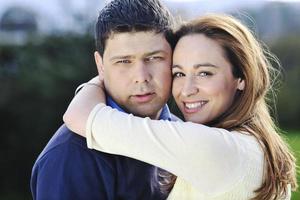 happy couple outdoor photo