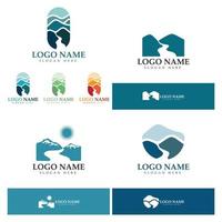 River logo Logo vector icon illustration design template