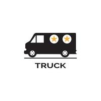 Truck icon ilustration vector template