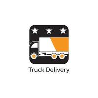 Truck icon ilustration vector template