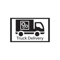 Truck icon ilustration vector template