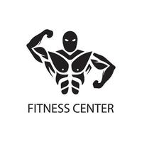 Vector object and Icons for Sport Label  Gym Badge  Fitness Logo Design