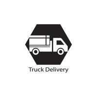 Truck icon ilustration vector template