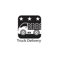 Truck icon ilustration vector template